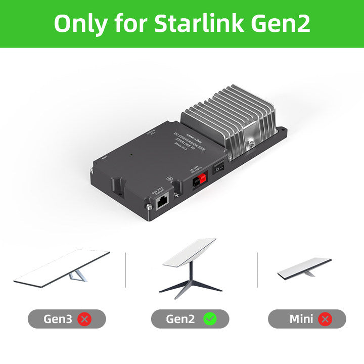 EL3 12V DC Converter For Starlink Standard Actuated – XTAR-LINK