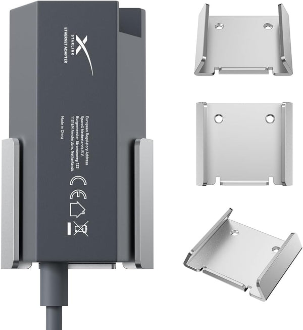 Wall Mount Holder for Starlink Ethernet Adaptor