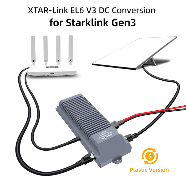 XTAR-Link EL6 V3 All-in-one DC Conversion for Starlink Standard (Gen3 )