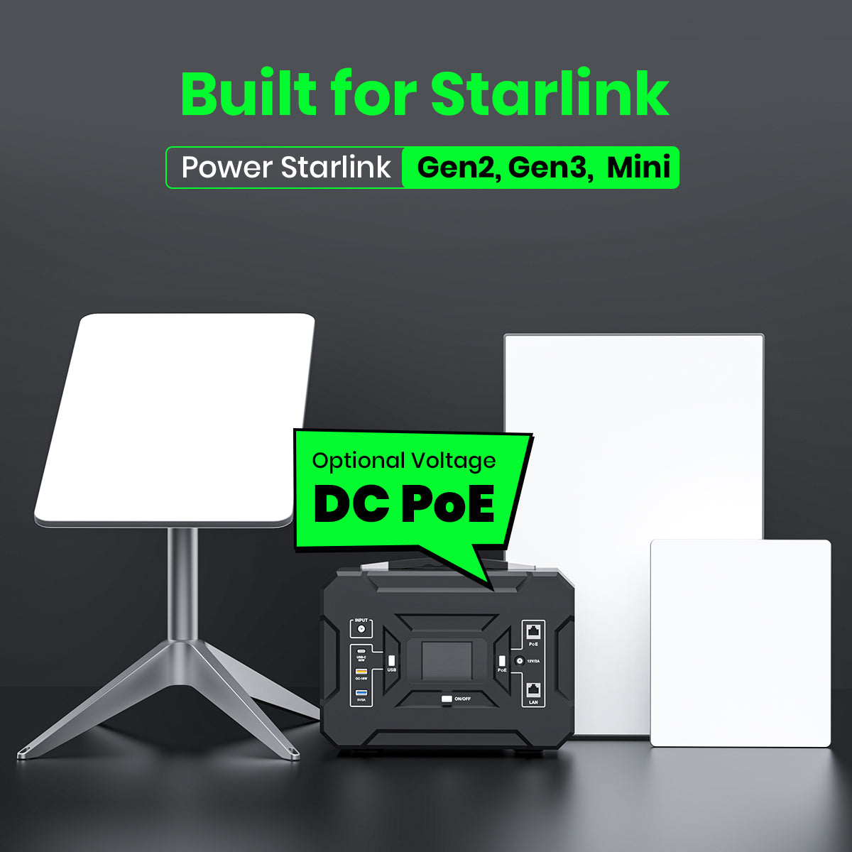 XTAR-Link EL8 Pro DC Power Station for Starlink – XTAR-LINK